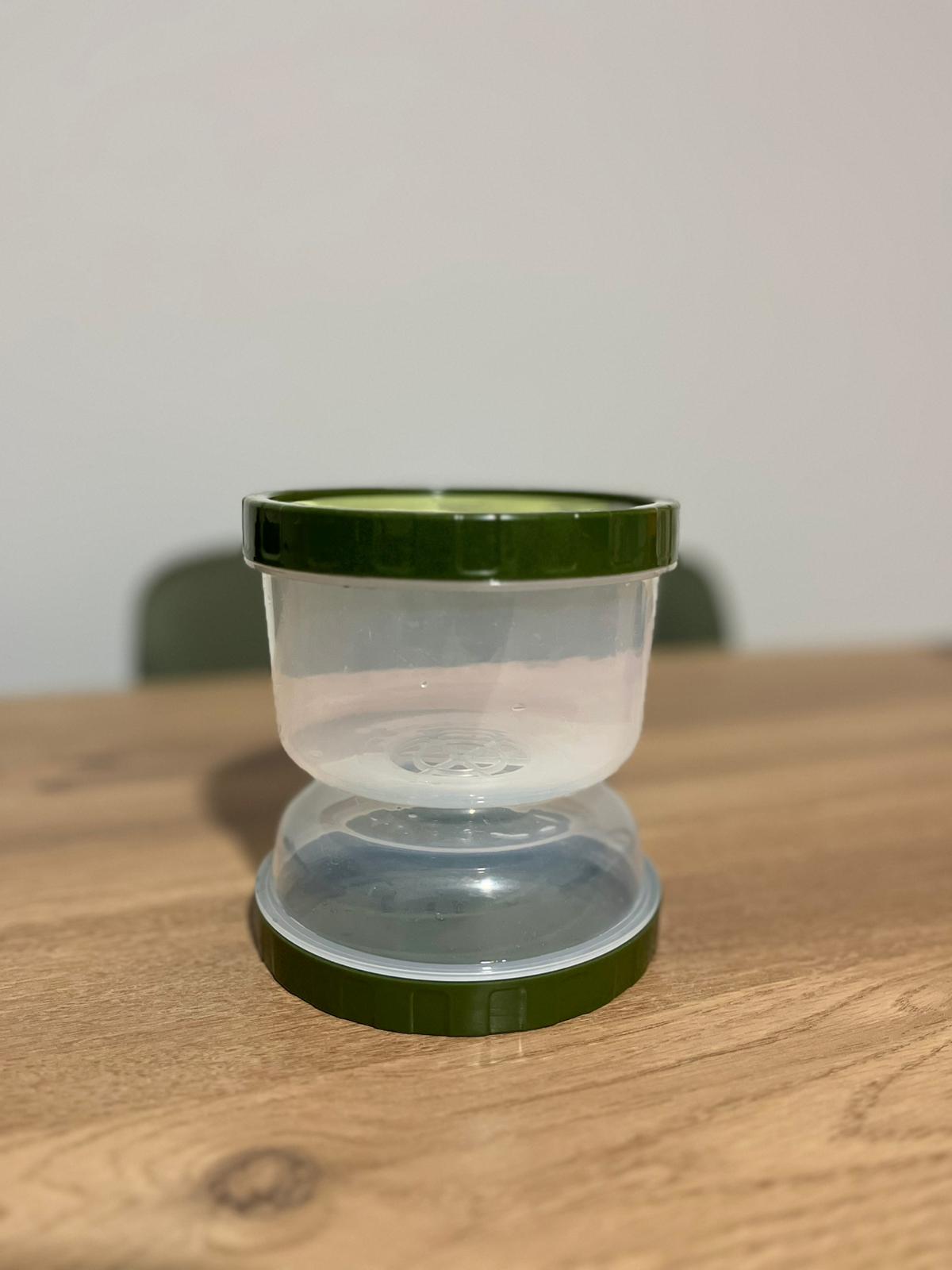 Kum Saati Zeytin Ve Turşu Saklama Kabı